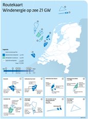 Routekaart Wind op zee 21GW